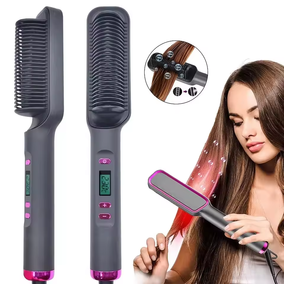 Ionic Straightener Brush