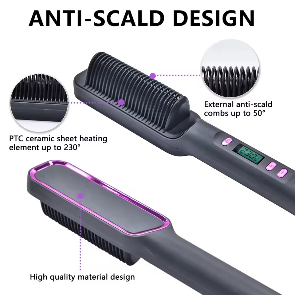 Ionic Straightener Brush